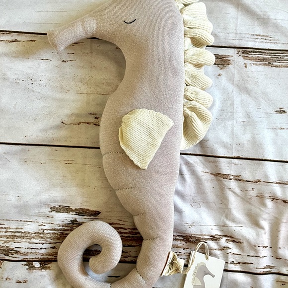 NWT Meri Meri organic Bianca the seahorse toy - Picture 5 of 7